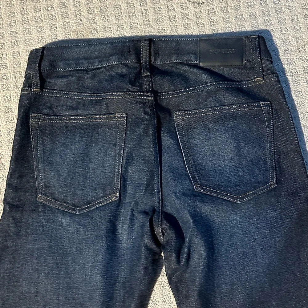 NEW Mens Express Selvedge Denim Jeans Slim Indigo Wash size 30x30